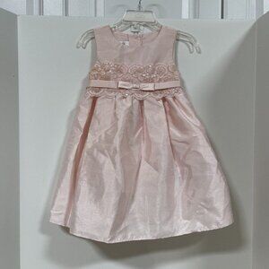 Olivia Rose Dress Sz 24 Months Pink Tulle Sleeveless Holiday Special Occasion